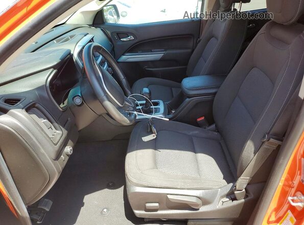 1GCGSCEN1M1262723 2021 CHEVROLET COLORADO Оранжевый Вид салона спереди