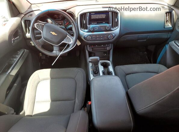 1GCGSCEN1M1262723 2021 CHEVROLET COLORADO Оранжевый Вид панели приборов