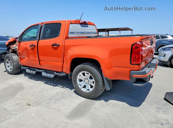1GCGSCEN1M1262723 2021 CHEVROLET COLORADO Оранжевый Задняя левая четверть