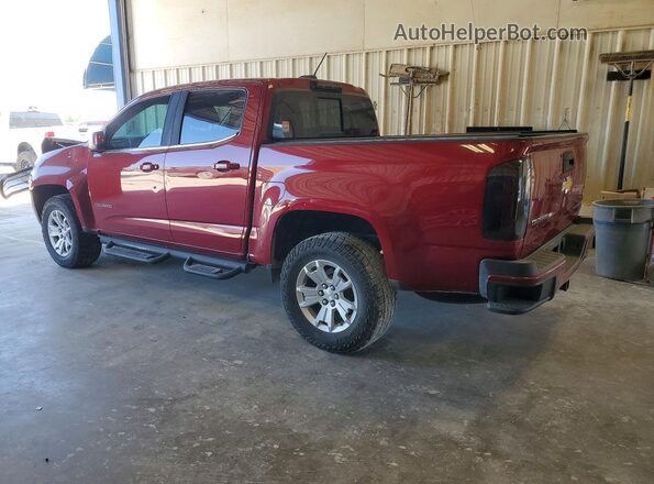 1GCGSCEN2J1179460 2018 CHEVROLET COLORADO Burgundy უკანა მარცხენა