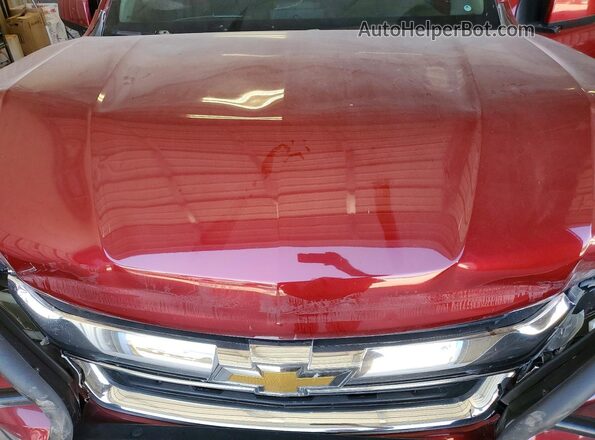 1GCGSCEN2J1179460 2018 CHEVROLET COLORADO Burgundy უკანა სალონის ხედი