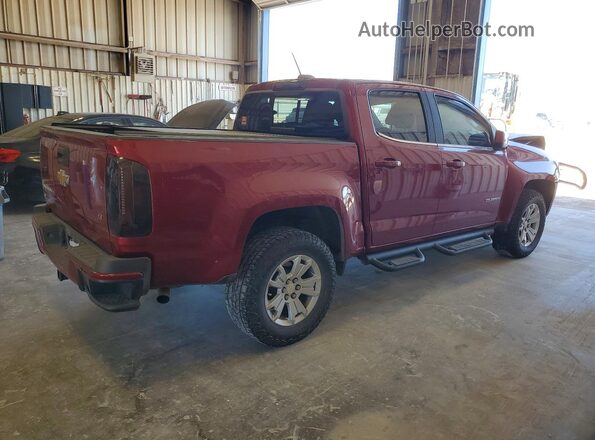 1GCGSCEN2J1179460 2018 CHEVROLET COLORADO Burgundy უკანა მარჯვენა