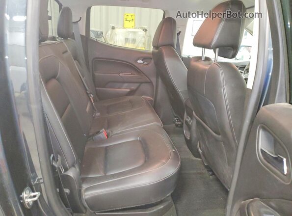 1GCGSCEN2J1235817 2018 CHEVROLET COLORADO Gray უკანა სავარძლების ხედი