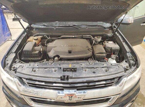 1GCGSCEN2J1235817 2018 CHEVROLET COLORADO Gray უკანა სალონის ხედი