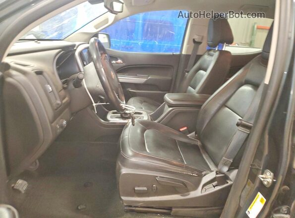 1GCGSCEN2J1235817 2018 CHEVROLET COLORADO Gray წინა სალონის ხედი