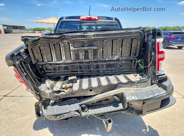 1GCGSCEN2J1325842 2018 CHEVROLET COLORADO Black უკანა ხედი