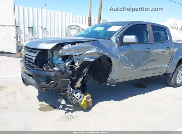 1GCGSCEN2N1236908 2022 CHEVROLET COLORADO Gray Вид спереду