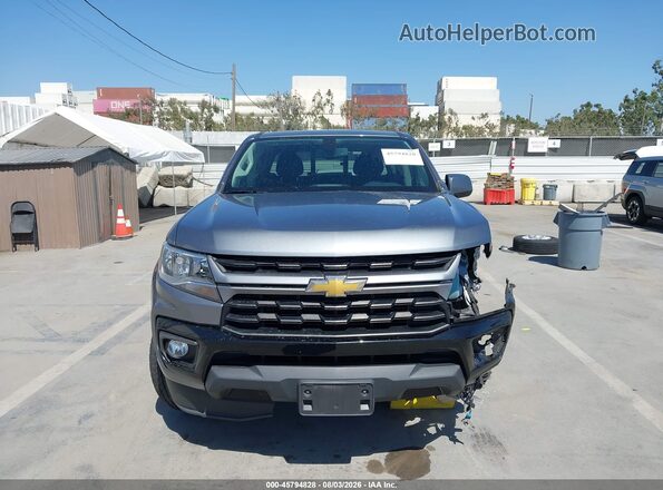 1GCGSCEN2N1236908 2022 CHEVROLET COLORADO Gray Вид задньої частини салону