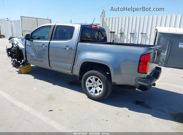 1GCGSCEN2N1236908 2022 CHEVROLET COLORADO Gray Задня ліва чверть