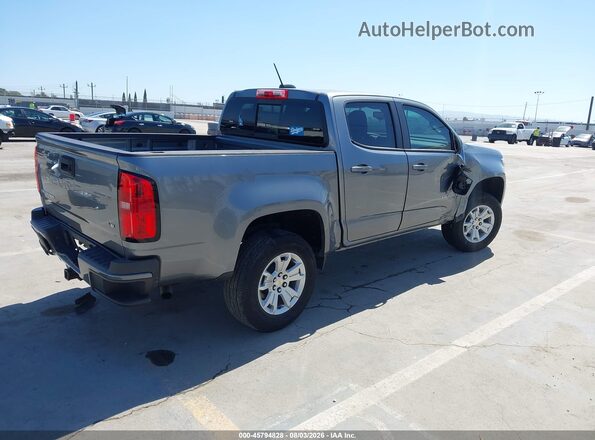 1GCGSCEN2N1236908 2022 CHEVROLET COLORADO Gray Задня права чверть