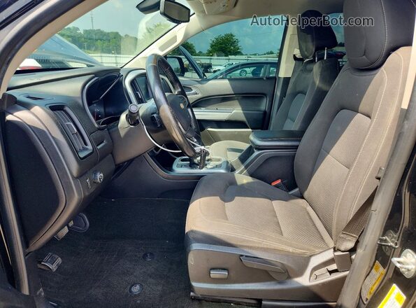 1GCGSCEN3H1290416 2017 CHEVROLET COLORADO Черный Вид салона спереди