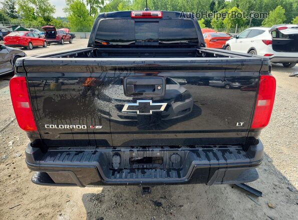1GCGSCEN3H1290416 2017 CHEVROLET COLORADO Черный Вид сзади