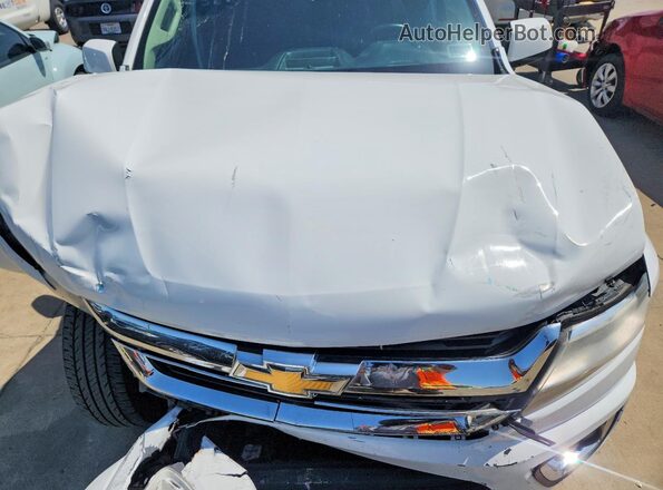 1GCGSCEN3J1285271 2018 CHEVROLET COLORADO White უკანა სალონის ხედი