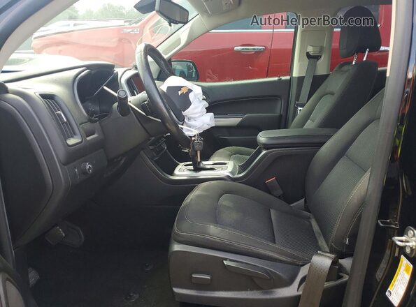 1GCGSCEN4J1159856 2018 CHEVROLET COLORADO Black წინა სალონის ხედი
