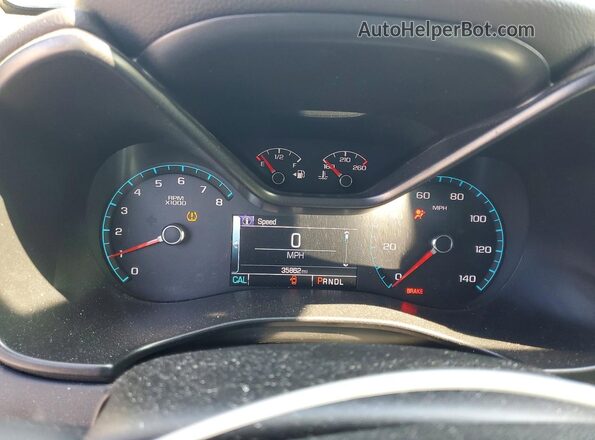 1GCGSCEN4J1159856 2018 CHEVROLET COLORADO Black ხელსაწყოთა პანელის ხედი