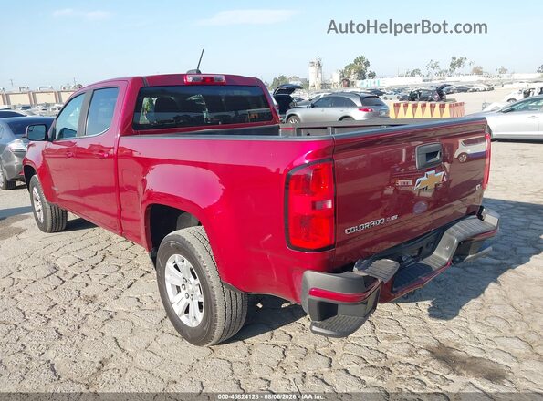1GCGSCEN5H1207844 2017 CHEVROLET COLORADO Red Задня ліва чверть