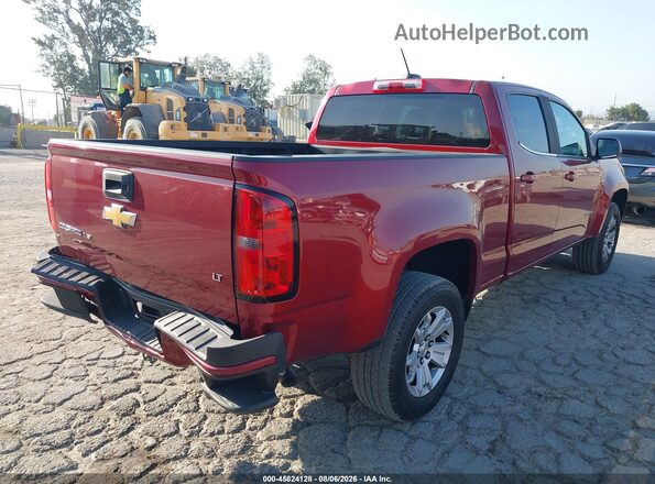 1GCGSCEN5H1207844 2017 CHEVROLET COLORADO Red Задня права чверть