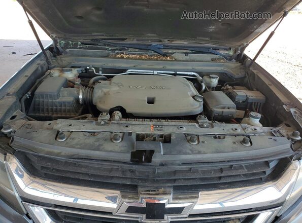 1GCGSCEN5K1159463 2019 CHEVROLET COLORADO Gray უკანა სალონის ხედი
