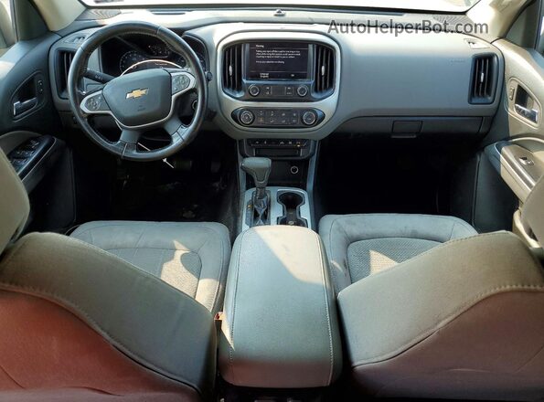 1GCGSCEN5K1288450 2019 CHEVROLET COLORADO Белый Вид панели приборов