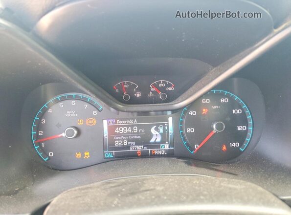 1GCGSCEN6H1170867 2017 CHEVROLET COLORADO Gray Widok zestawu wskaźników