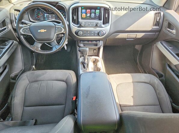 1GCGSCEN6H1185126 2017 CHEVROLET COLORADO Charcoal Вид панелі приладів