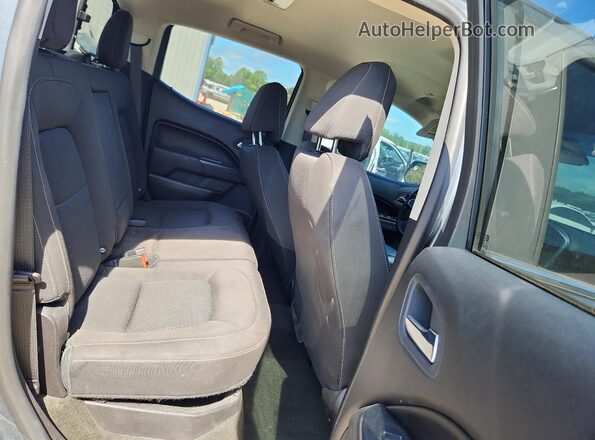 1GCGSCEN6H1185126 2017 CHEVROLET COLORADO Charcoal Вид задніх сидінь