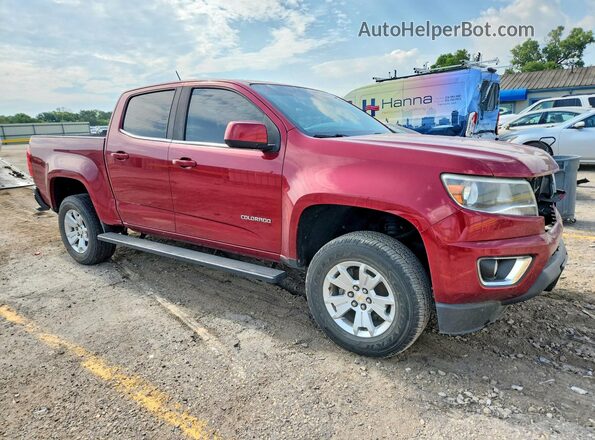 1GCGSCEN6K1317518 2019 CHEVROLET COLORADO Red წინა მარჯვენა