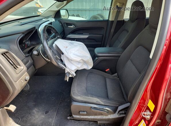 1GCGSCEN6K1317518 2019 CHEVROLET COLORADO Red წინა სალონის ხედი