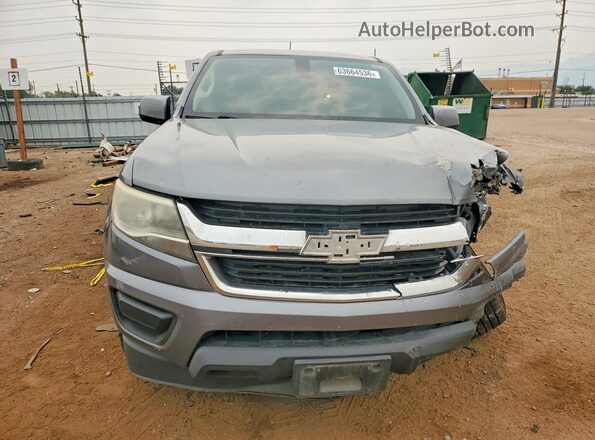 1GCGSCEN6L1190707 2020 CHEVROLET COLORADO Gray Widok z przodu