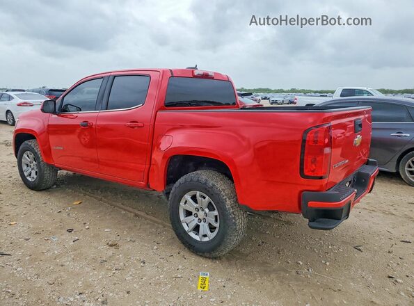 1GCGSCEN6L1191162 2020 CHEVROLET COLORADO Red Հետևի ձախ