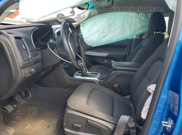 1GCGSCEN6N1257194 2022 CHEVROLET COLORADO Синий Вид салона спереди