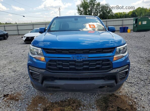 1GCGSCEN6N1257194 2022 CHEVROLET COLORADO Синий Вид спереди