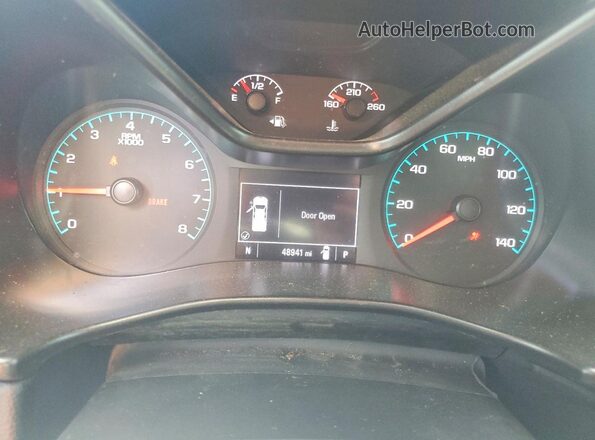 1GCGSCEN7N1293251 2022 CHEVROLET COLORADO Black Instrument cluster view