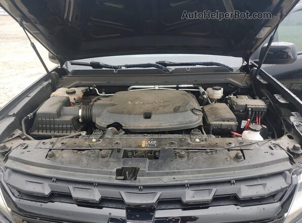 1GCGSCEN7N1293251 2022 CHEVROLET COLORADO Black Rear interior view