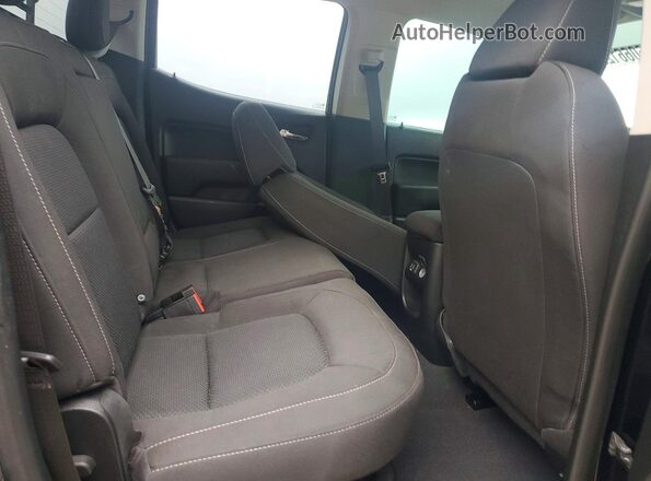 1GCGSCEN7N1293251 2022 CHEVROLET COLORADO Black Rear seats view