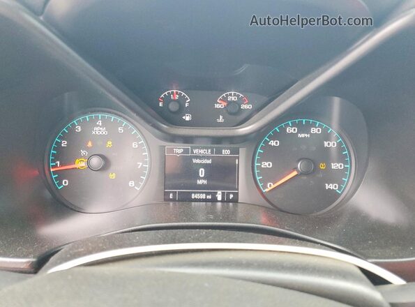 1GCGSCEN7N1322019 2022 CHEVROLET COLORADO Белый Вид щитка приборов