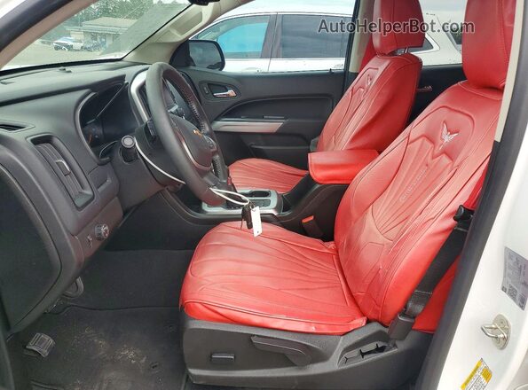 1GCGSCEN7N1322019 2022 CHEVROLET COLORADO Белый Вид салона спереди