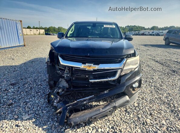 1GCGSCEN8H1213699 2017 CHEVROLET COLORADO Black Вид спереду