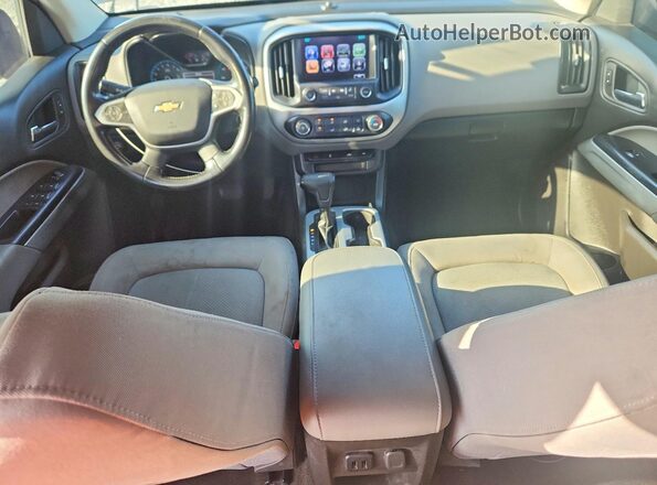 1GCGSCEN8H1213699 2017 CHEVROLET COLORADO Black Вид панелі приладів