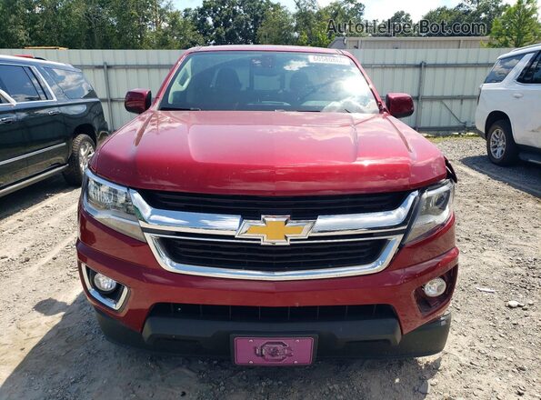 1GCGSCEN8H1324611 2017 CHEVROLET COLORADO Red Դիմացի տեսք