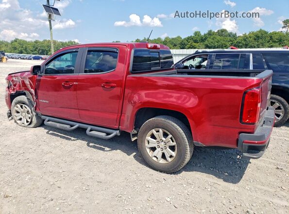 1GCGSCEN8H1324611 2017 CHEVROLET COLORADO Red Հետևի ձախ