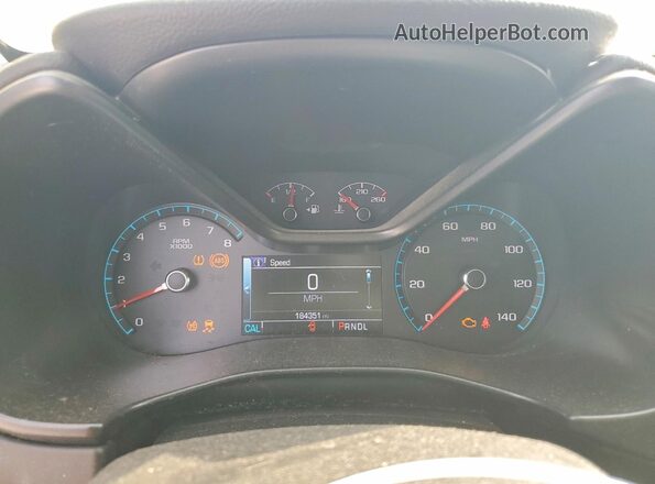 1GCGSCEN8J1294919 2018 CHEVROLET COLORADO Серебряный Вид щитка приборов