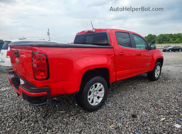 1GCGSCEN9L1212019 2020 CHEVROLET COLORADO Red Trasero derecho