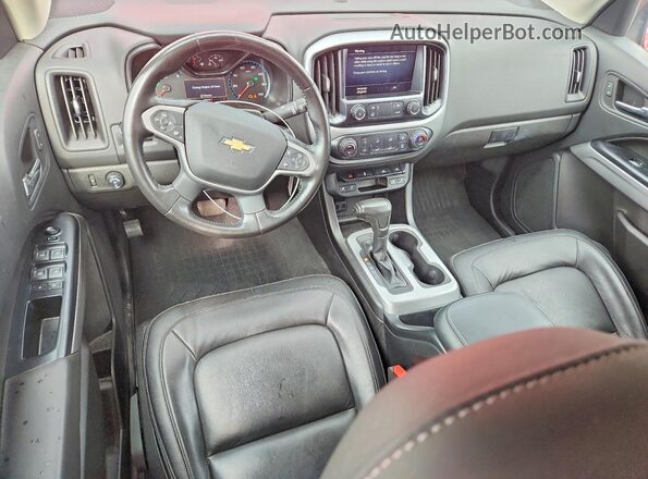 1GCGSCEN9L1212019 2020 CHEVROLET COLORADO Red Vista del salpicadero