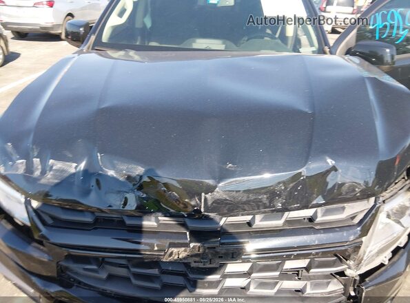 1GCGSCEN9M1111855 2021 CHEVROLET COLORADO Black Вид ззаду