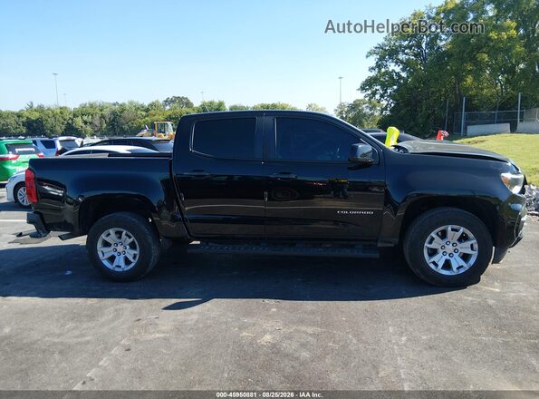 1GCGSCEN9M1111855 2021 CHEVROLET COLORADO Black Вид задньої частини салону
