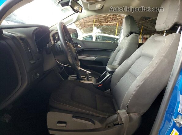 1GCGSCEN9M1130485 2021 CHEVROLET COLORADO Blue Вид салону спереду