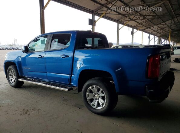 1GCGSCEN9M1130485 2021 CHEVROLET COLORADO Blue Задня ліва чверть