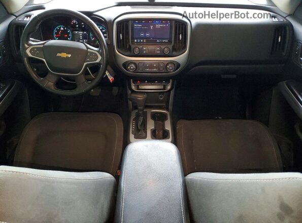 1GCGSCEN9M1130485 2021 CHEVROLET COLORADO Blue Вид панелі приладів
