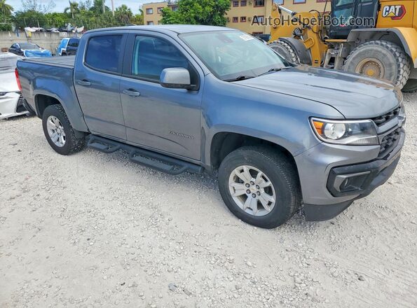 1GCGSCEN9M1288356 2021 CHEVROLET COLORADO Gray Front right